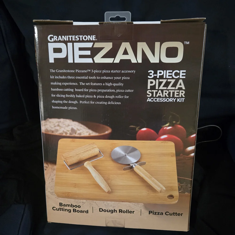 NEW Granitestone Piezano 3-Piece Pizza Starter Kit